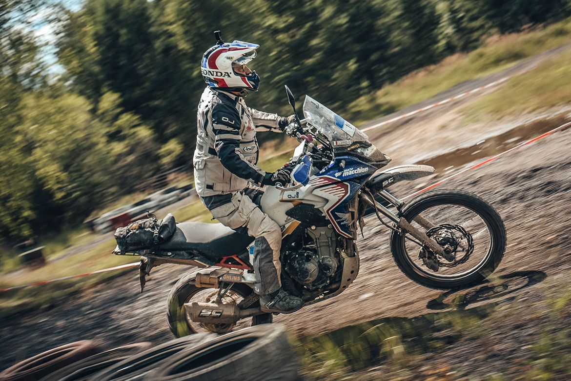 Renato Zocchi su Honda CB500X