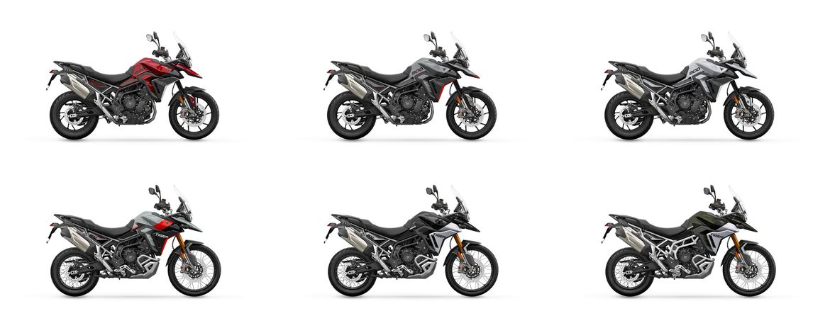 Triumph 900 24 colori Triumph 900 24 colori