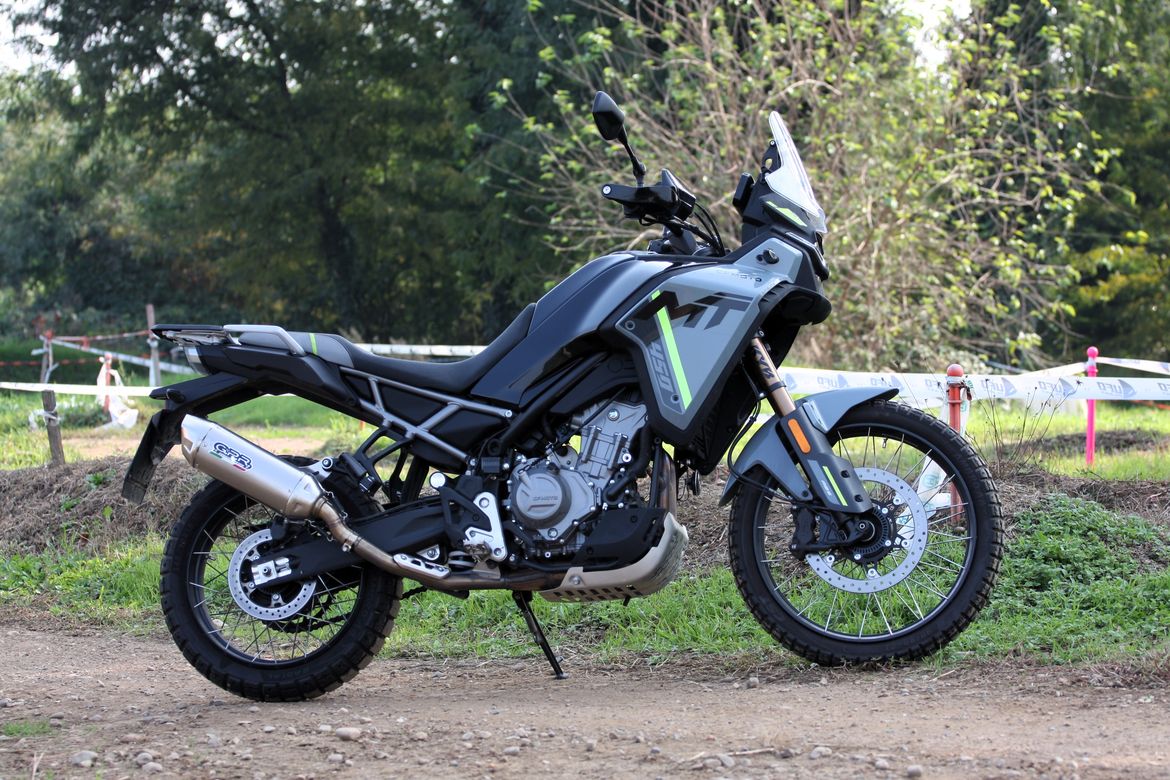 GPR Exhaust per cfmoto 450mt 6