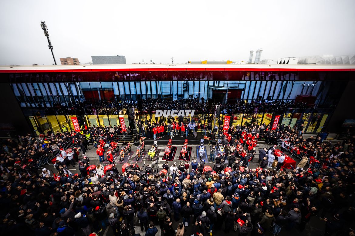 Ducati Campioni in festa