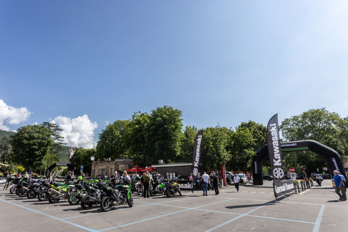 Kawasaki Meet n' Greet Pedavena