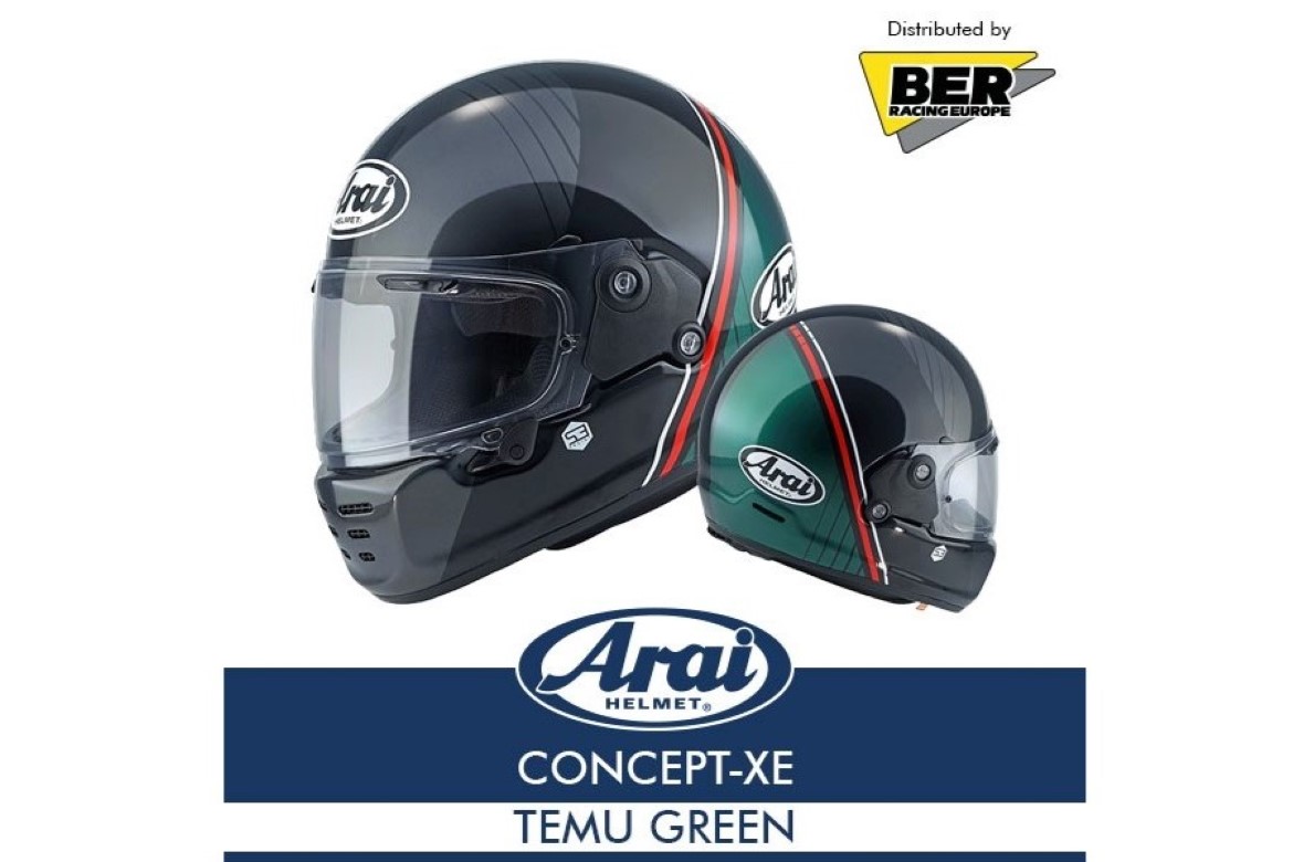 ARAI CONCEPT-XE 22-06 TEMU GREEN