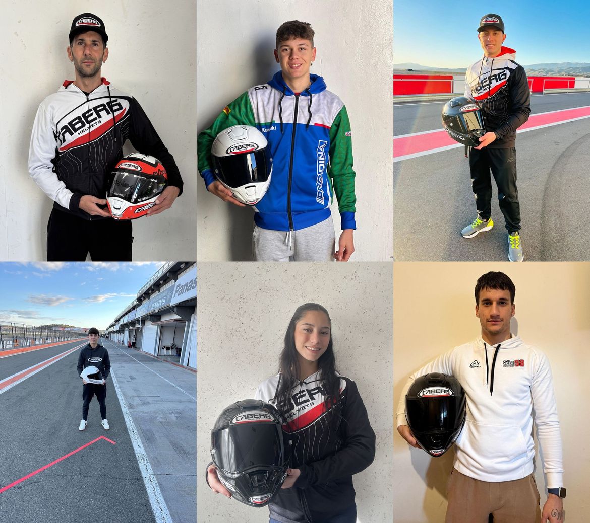 Caberg Line up piloti 2025