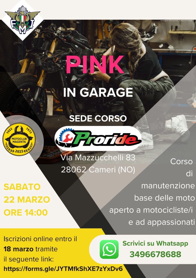 Pink in Garage