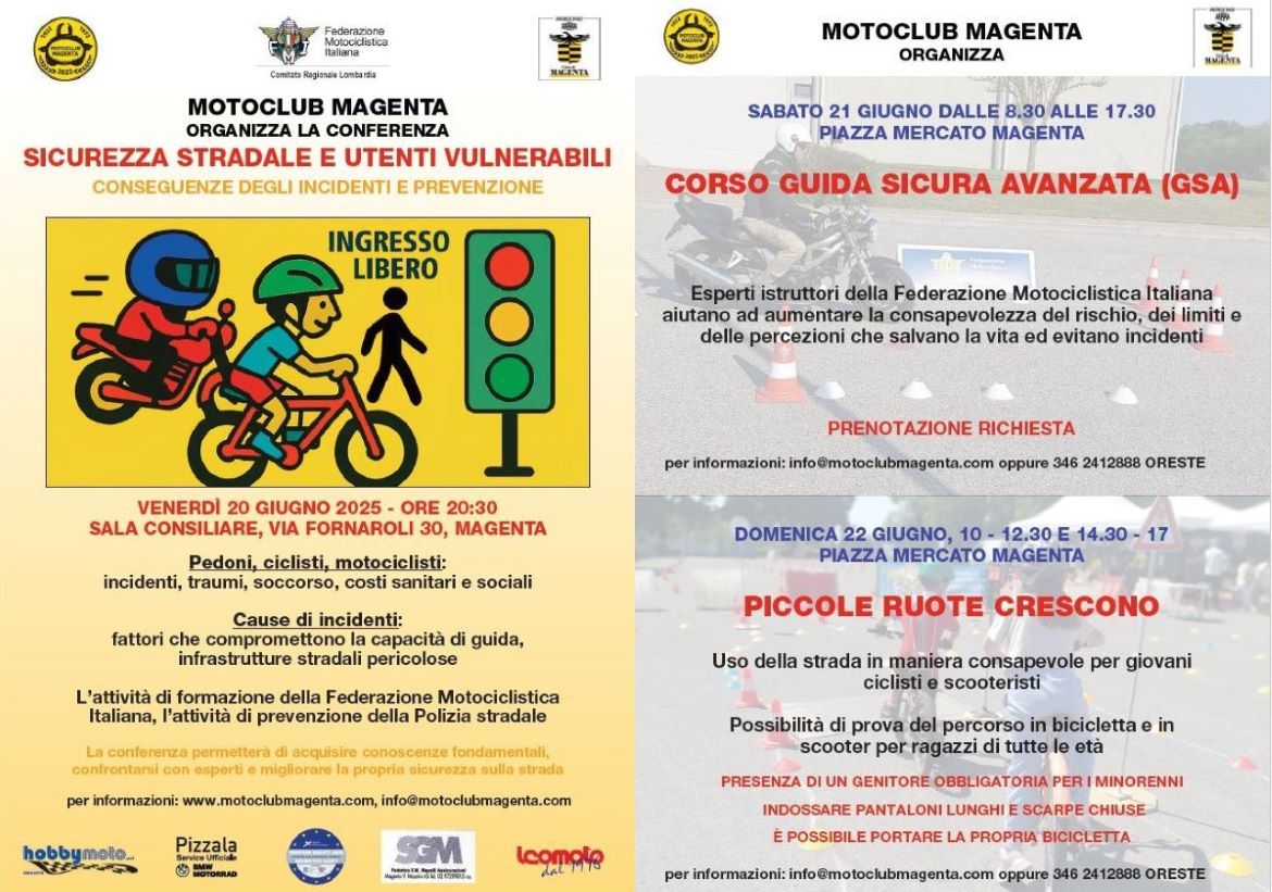 Moto Club Magenta sicurezza Moto Club Magenta sicurezza