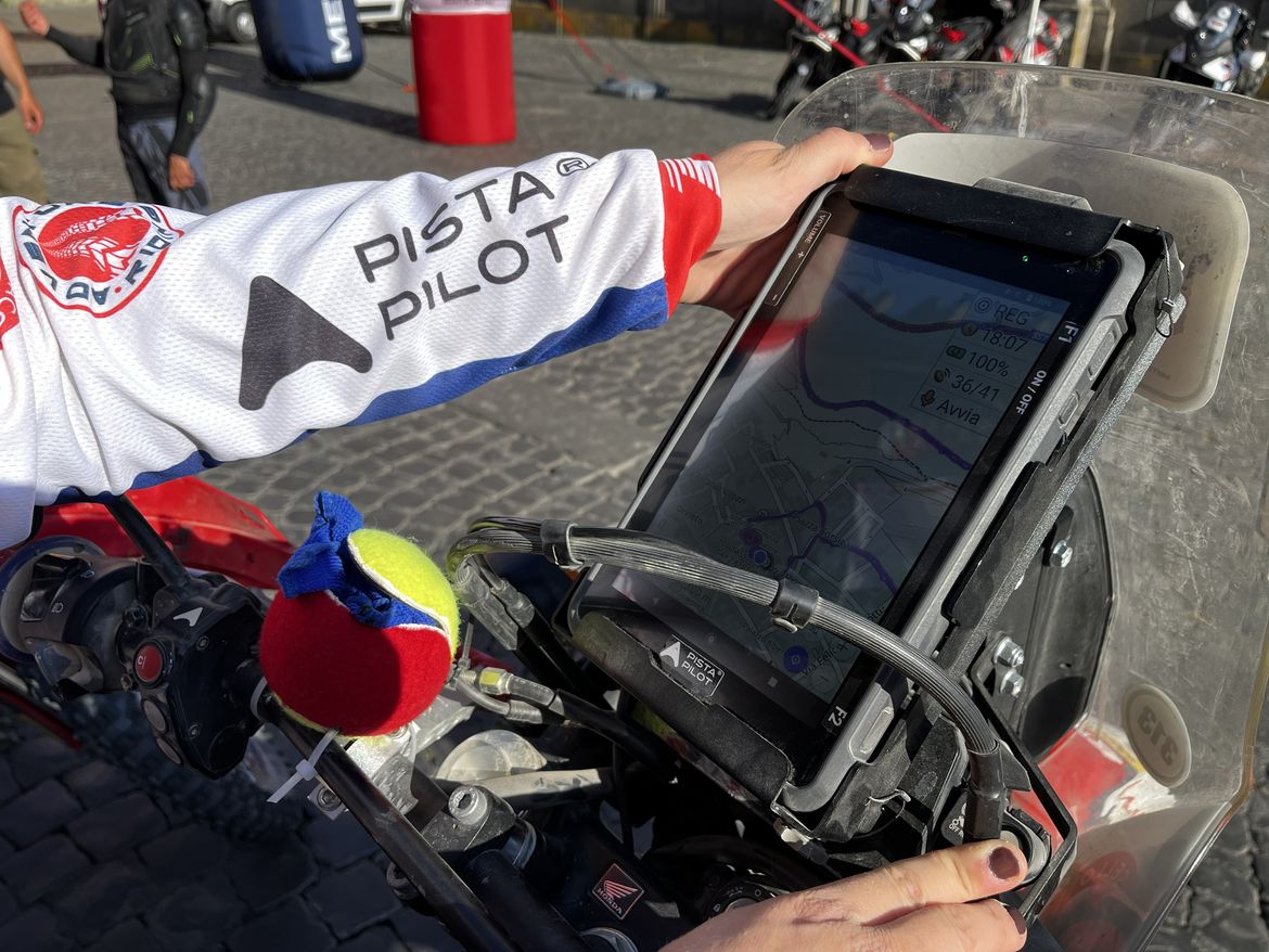 pista pilot Dal tacco al tassello 