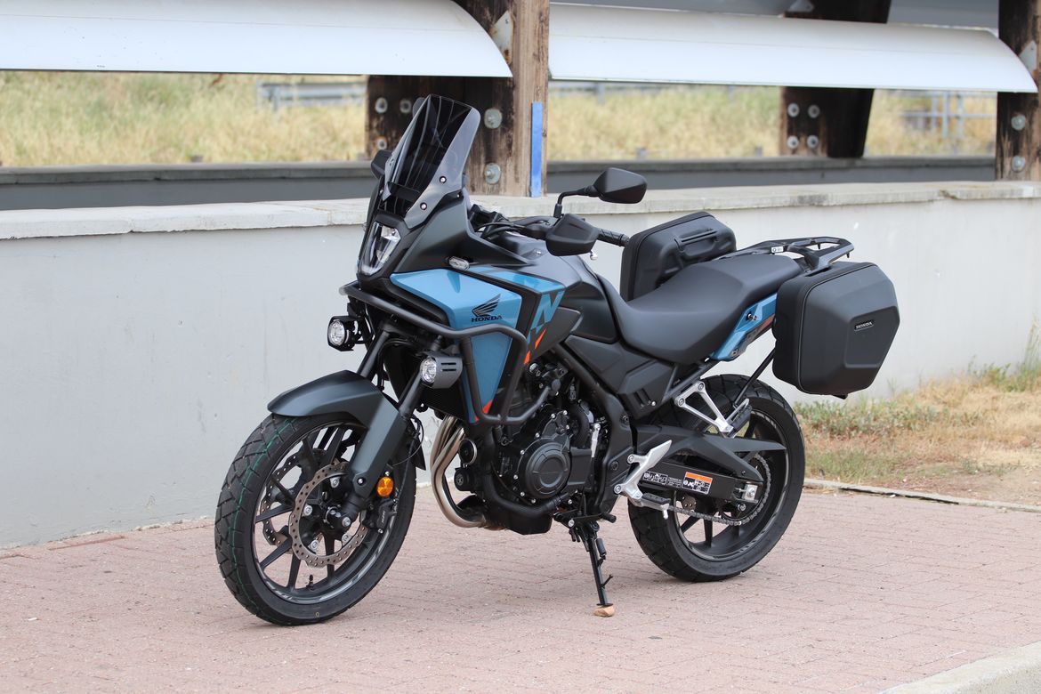 Honda NX500 E-clutch 3