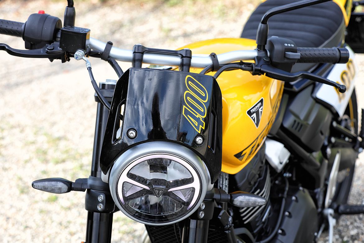 Triumph tracker 400 5