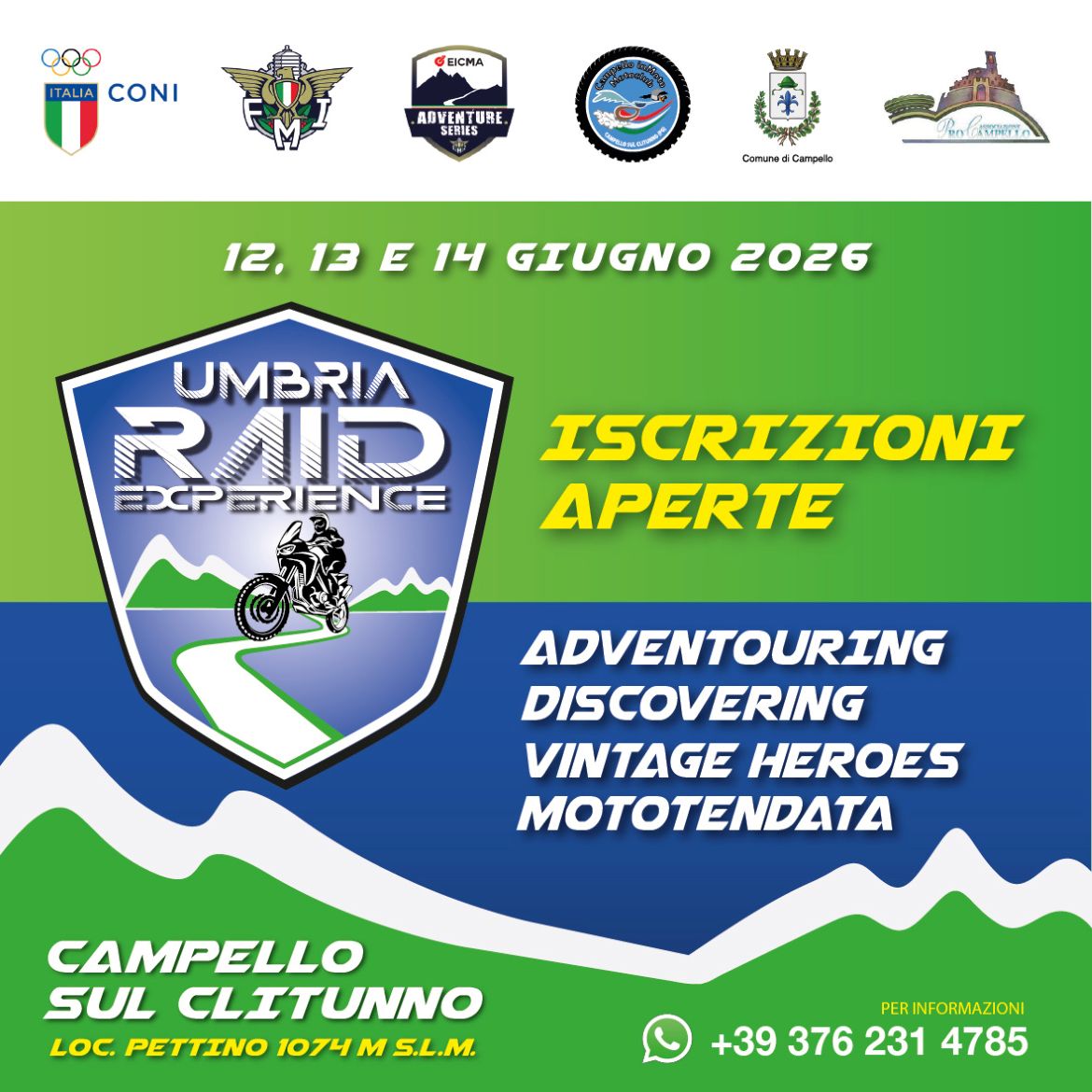 Umbria Raid Experience 2026