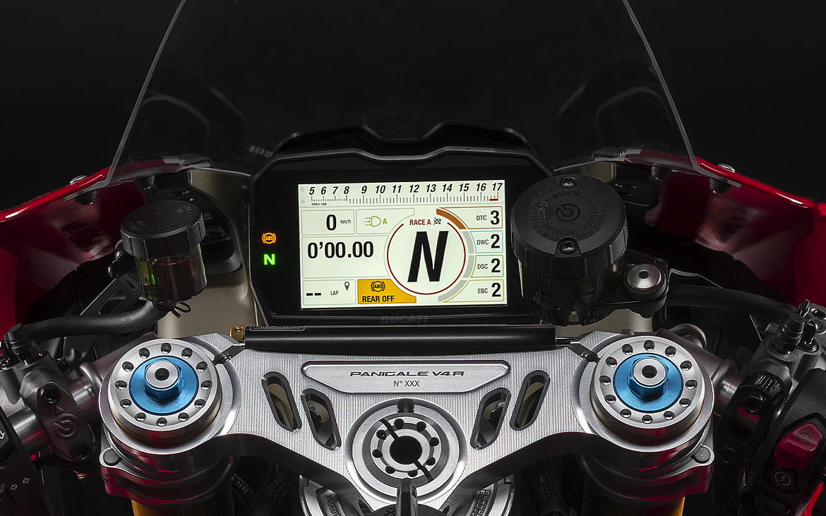 Dashboard Ducati Panigale V4R
