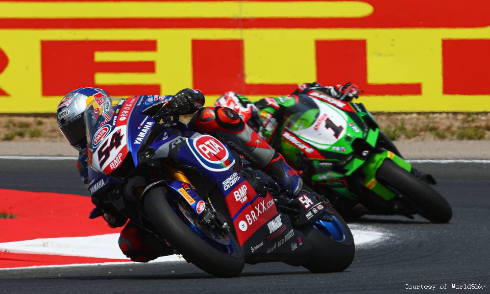 Toprak Ragzatlioglu e Jonathan Rea a Navarra