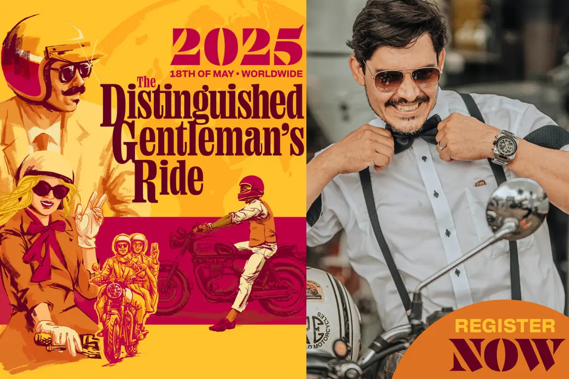 The Distinguished Gentleman's Ride 2025