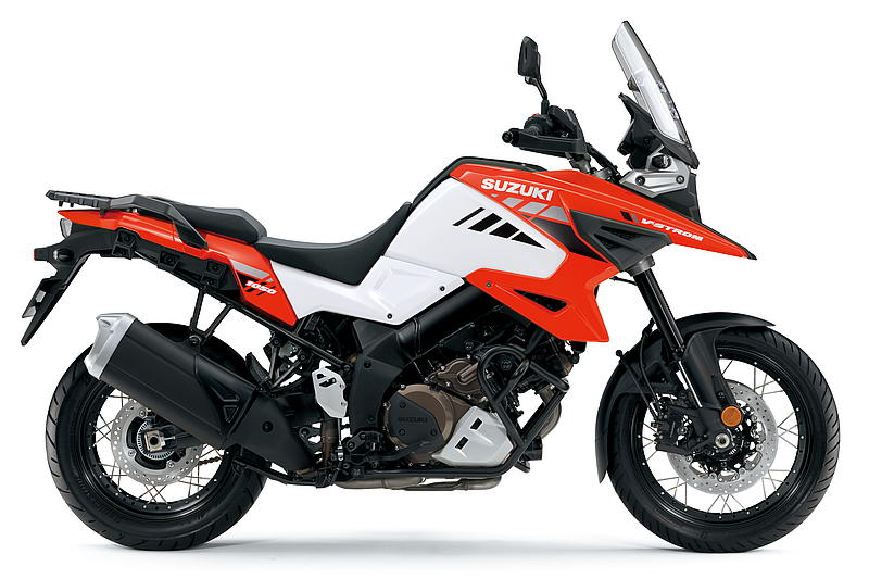 Suzuki V-Strom 1050 XT MY 2021 Arancione Bianca