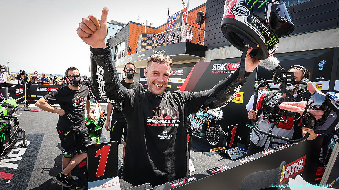 Jonathan Rea 100 vittorie