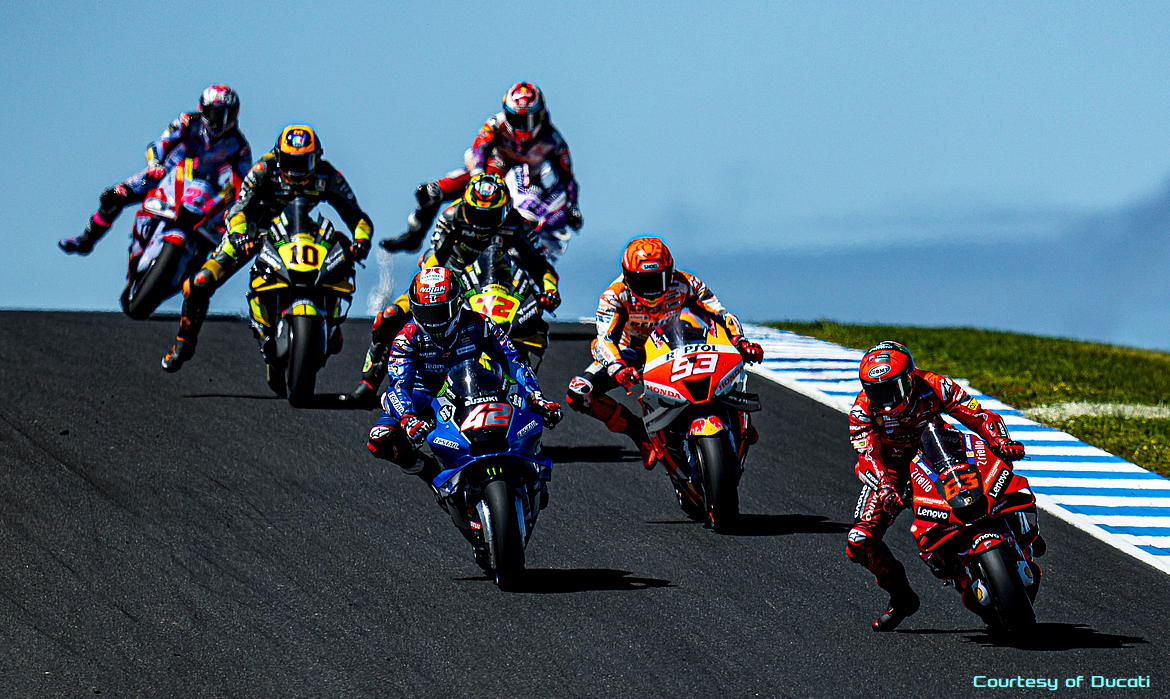 ducati pecco bagnaia phillip island 2022