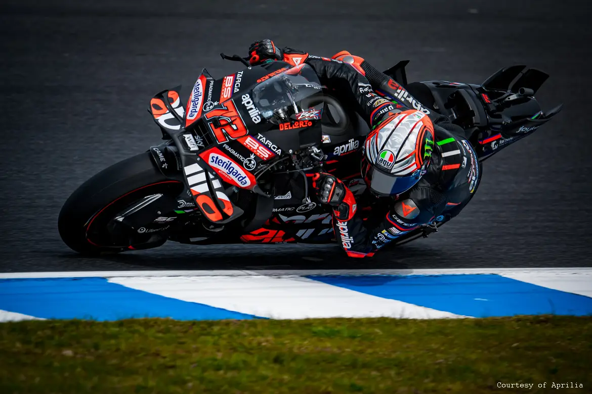 Marco Bezzecchi a Phillip Island