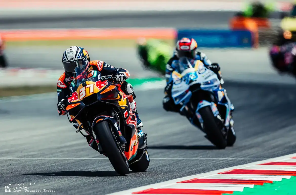 Pedro Acosta e Alex Marquez Barcellona
