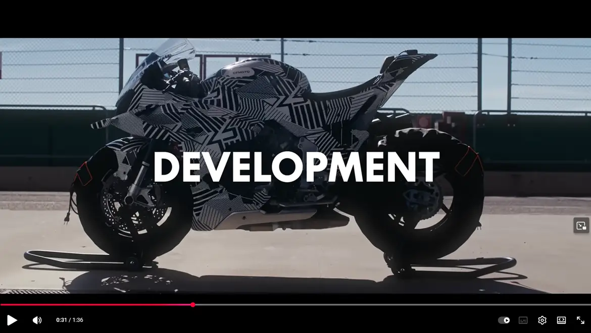 CFMOTO V4 SR-RR PROTOTYPE: The next-generation Supersport